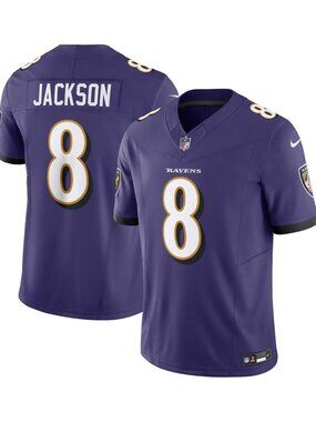 Nike Mens Baltimore Ravens Nike Vapor F.U.S.E. Limited Jersey Purple 3XL XXXL 3X